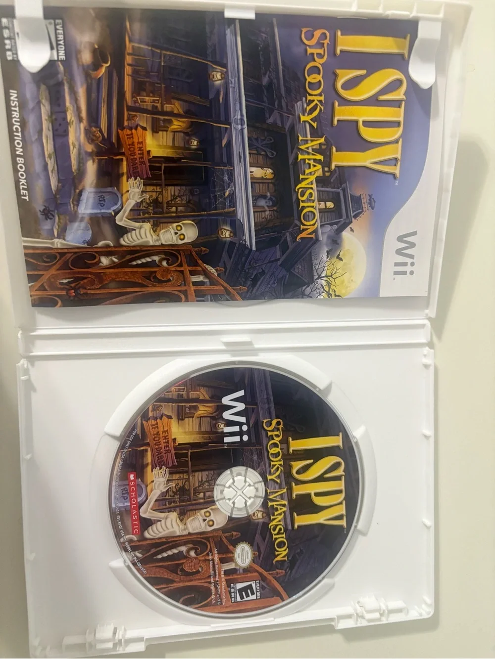 I SPY Spooky Mansion Wii Game